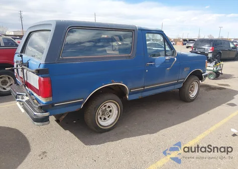 1988 Ford Bronco U100 from USA, damaged, VIN 1FMEU15N9JLA02068